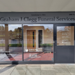 Exterior shot of Graham J Clegg Funeral Home