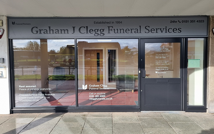 Graham J Clegg Funeral Services exterior